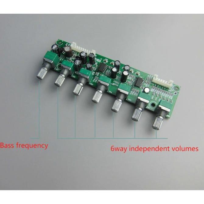 Hifi Pre-Amplifier Home Theater 5.1 CH Surround