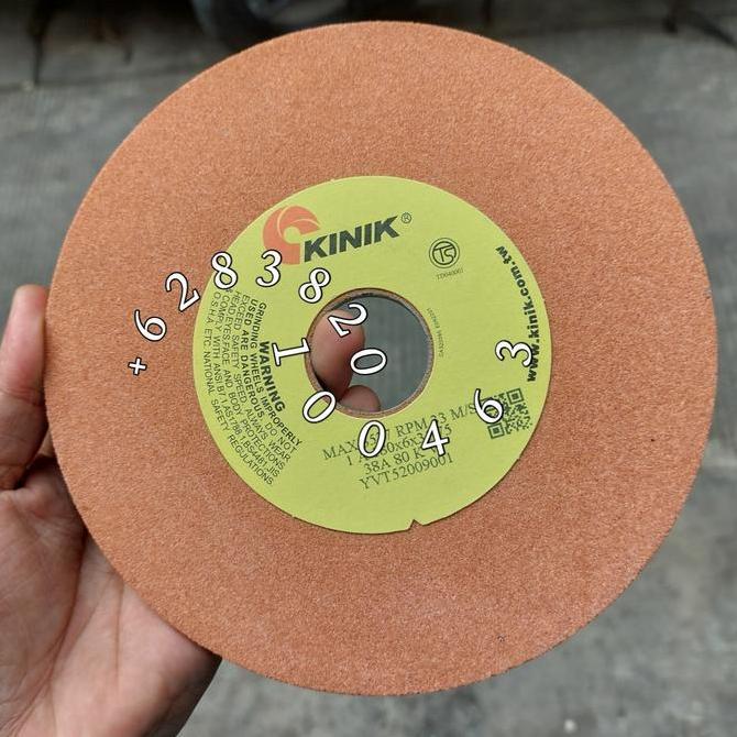 MORIFOYU Batu Gerinda Kinik 7 inch 180 x 6 x 31.75 38A Grinding Wheel