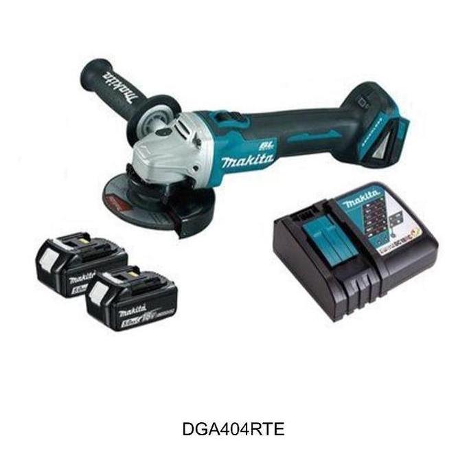 LIBARDIRT Mesin Gerinda Baterai Cordless Gerinda 4inch Brushless Makita DGA404