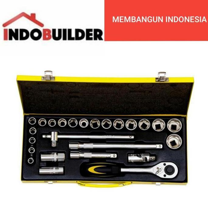 JASON KUNCI SOK SET 25 PCS 1/2 INCH