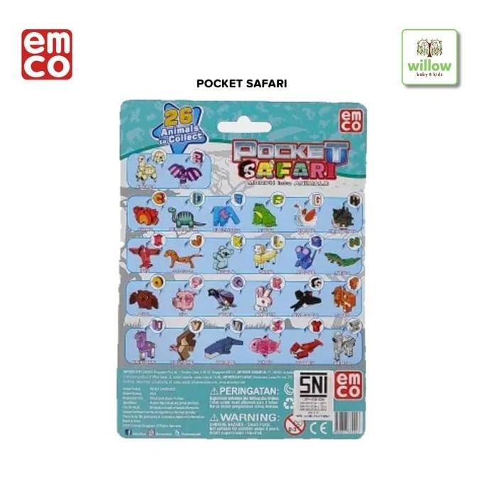 Sembrani Emco 106920 Pocket Safari - Mainan Edukasi