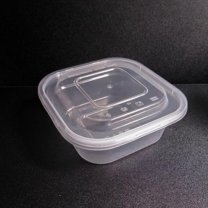 Thinwall kotak SQ 600 ml/food container/microwave oven safe