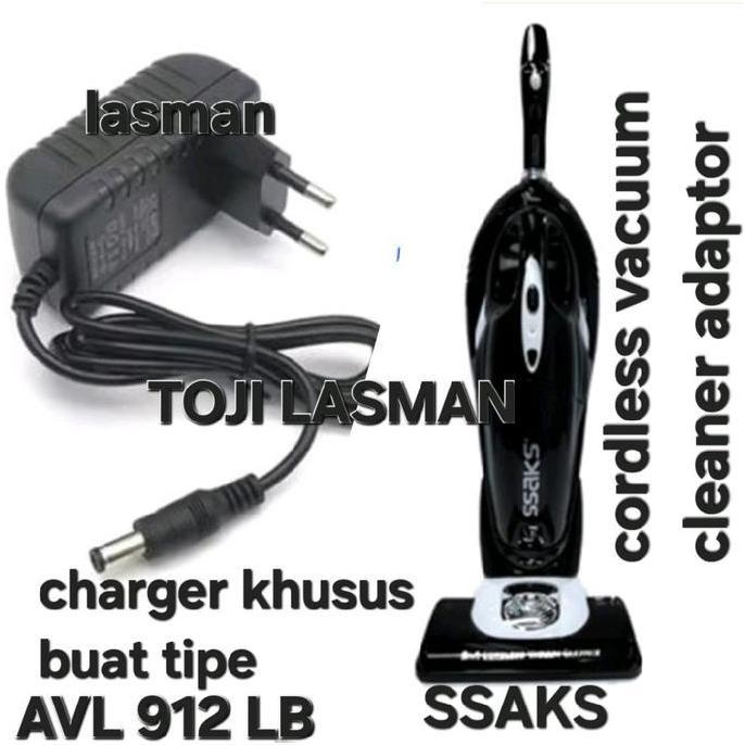 12V 2A Charger Cordless Vacuum Cleaner Khusus Buat Tipe Avl 912Lb Ssaks  Carge Charge Casan Colokan 