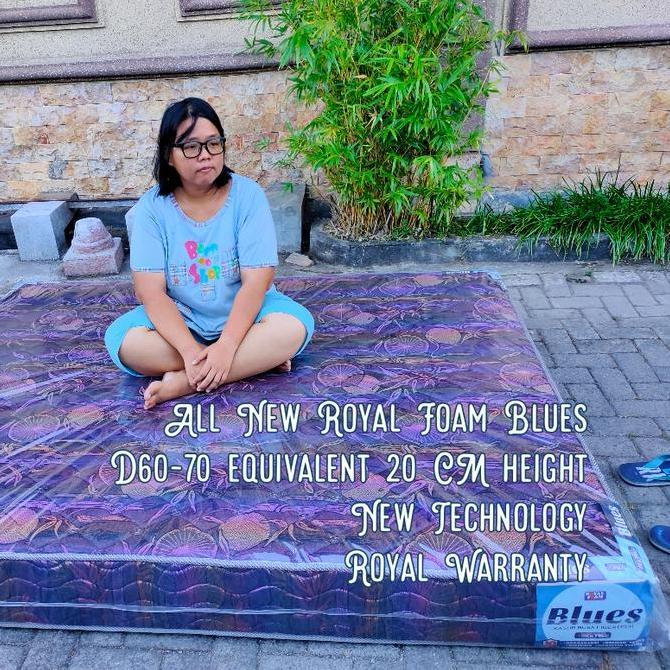Real Ori Orthopedic Royal Blues Super fiber foam equal d60+ kasur busa medicare exclusive