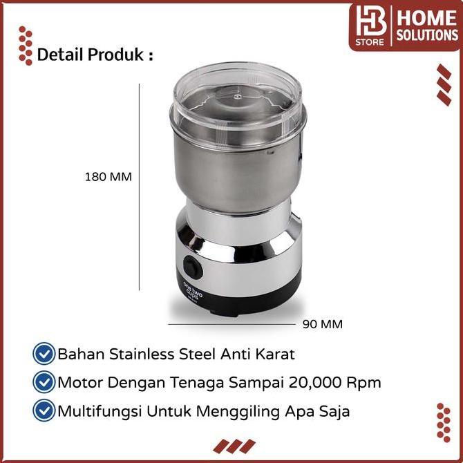 Mesin Penggiling Gilingan Blender Penghalus Bumbu Dapur Grinder Kopi