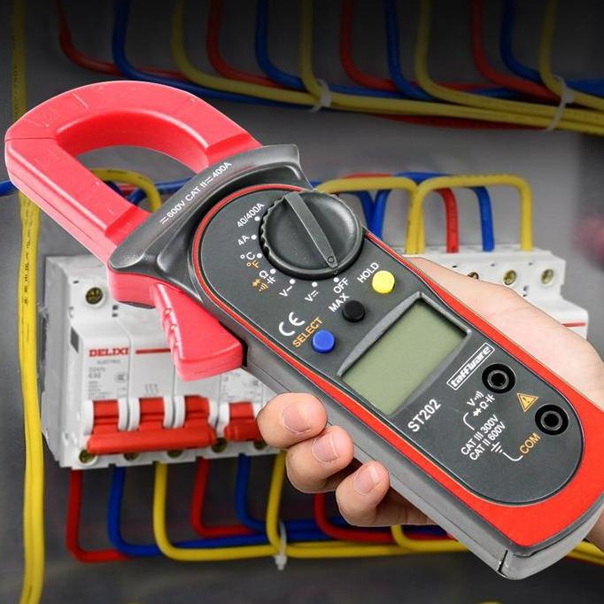 Clamp Multi Meter Tester Mini Tang Ampere Digital