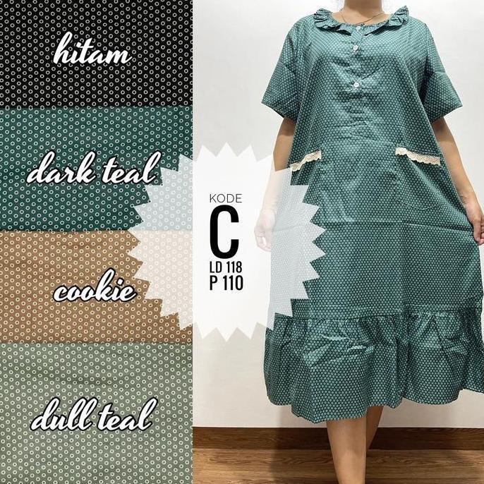 Daster Ori Gold Rempel Tamara Katun Jepang Pretty Girl Bumil Busui