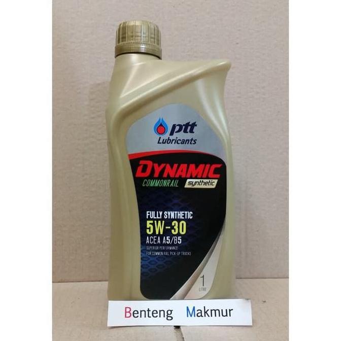 oli ptt 5w30 dynamic commonrail synthetic 1 liter