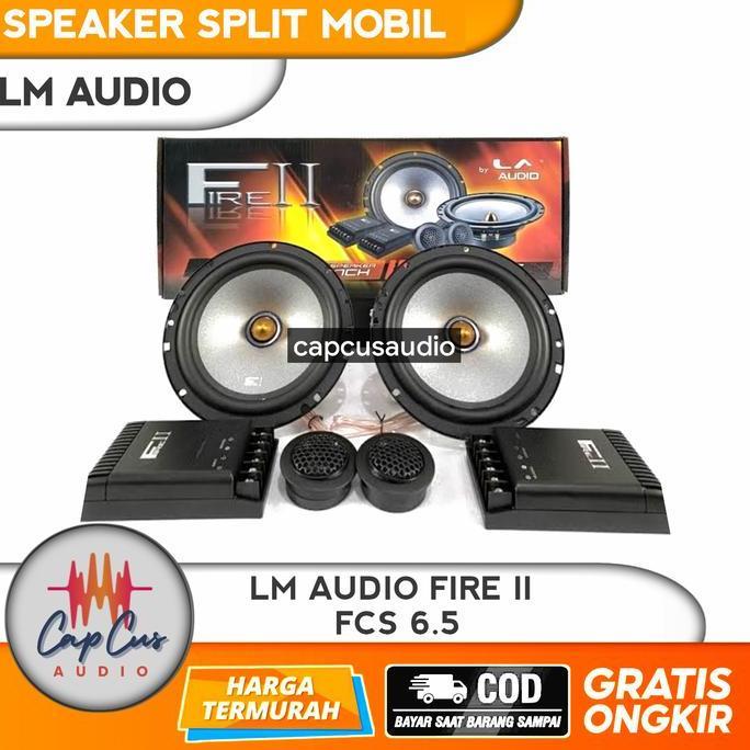 SPEAKER SPLIT MOBIL 2 WAY LM AUDIO FIRE II FCS 6.5 / SPEAKER SPLIT murah