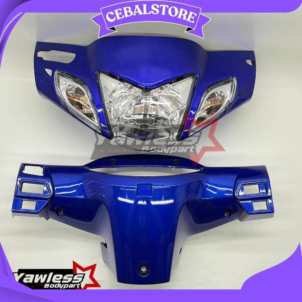 Batok Karisma 125 / Batok Kepala Karisma 125 D / Karisma 125 D Biru Hitam Promo