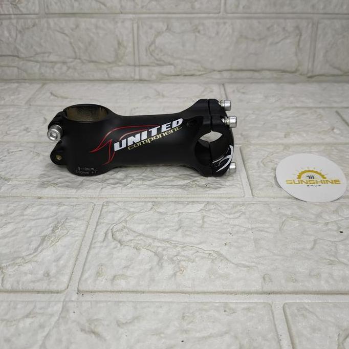 Promo Stem United Xc-R Alloy 90Mm 7 Derajat Untuk Stang Handlebar Standard 25.4 Steertube Fork Overs
