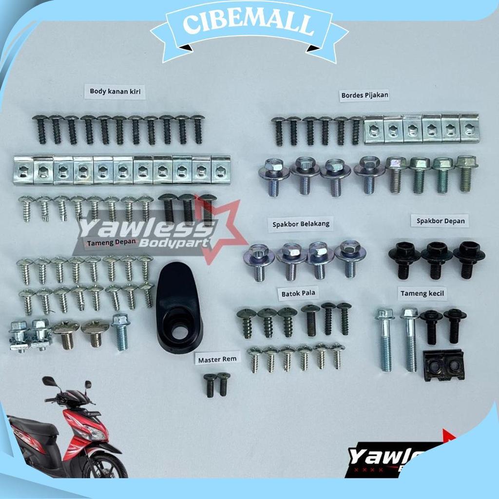 Baut Body Vario 110 Karbu / Baut Vario 110 Karbu Lama Ori