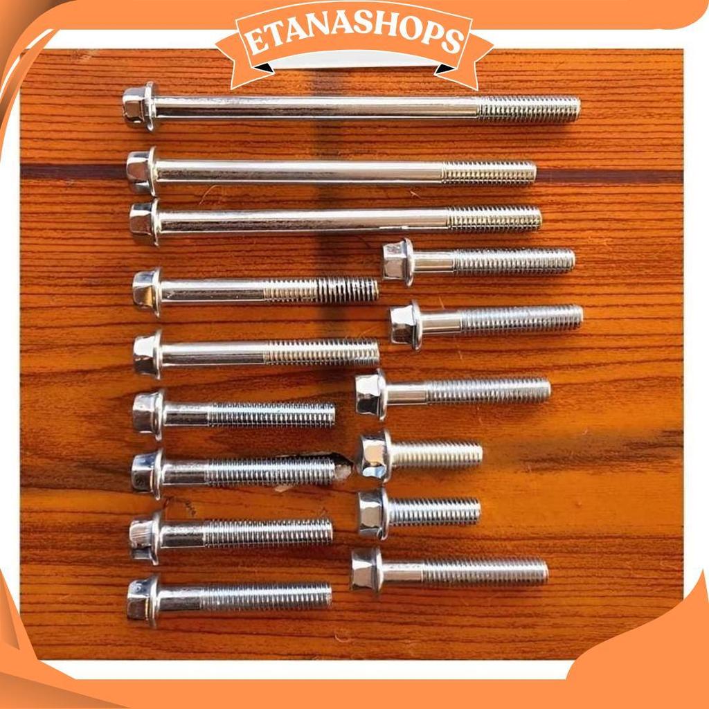 Baut Bodi Motor Mio J Dan Mio Gt Full Set/Baut Body Motor Mio J/Baut Body Motor Mio Gt Ori