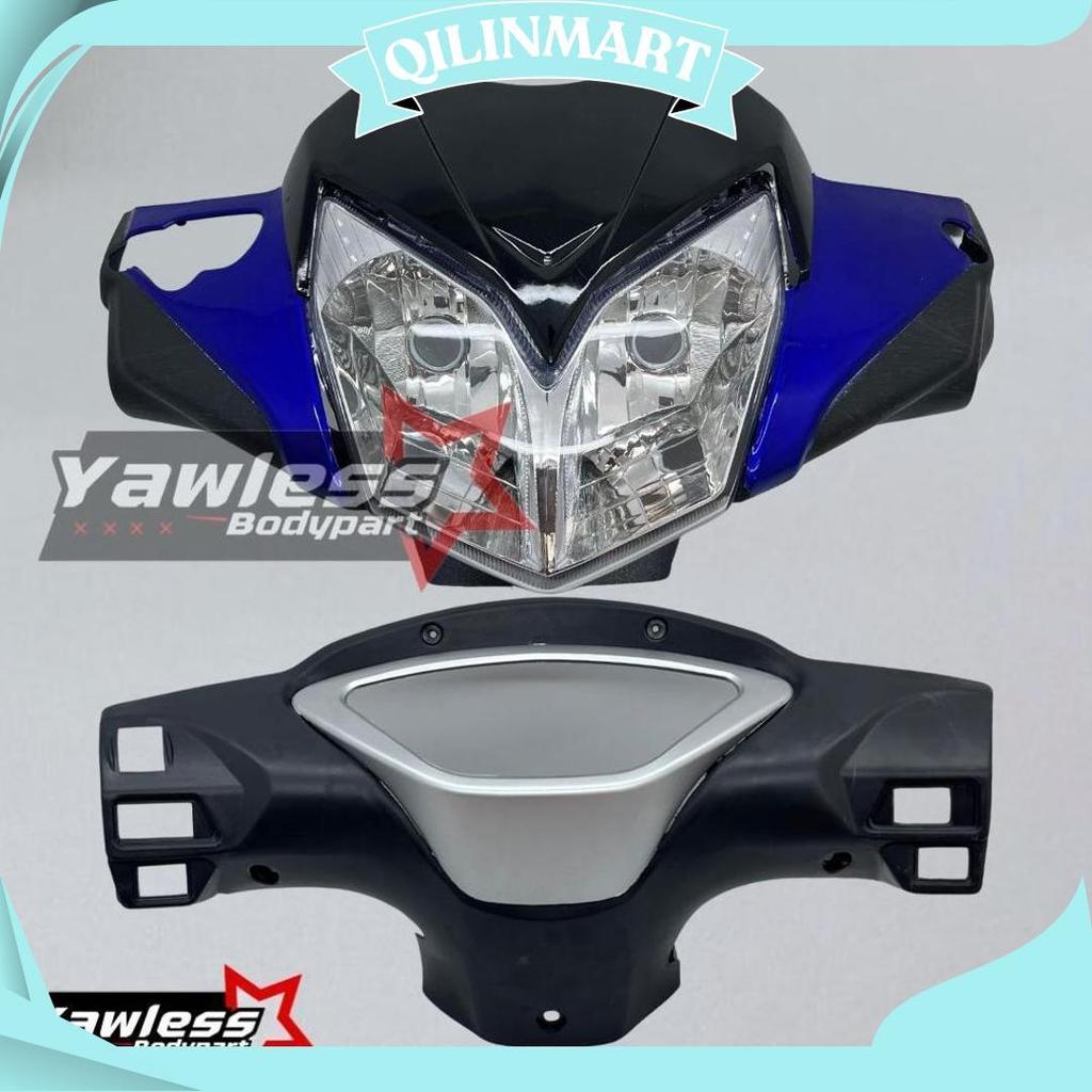 Batok Supra X 125 Batman Warna Biru + Reflektor Supra X 125 / Batok Lampu Supra X 125 Ori