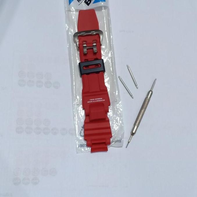 STRAP TALI JAM TANGAN G SHOCK GA1000 RUBBER BUCKLE G SHOCK ORIGINAL