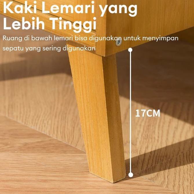 Promo [Dh]Meja Nakas Kayu Meja Kecil Meja Rotan Estetik Untuk Kamar Meja Sudut Bedside Table Minimal