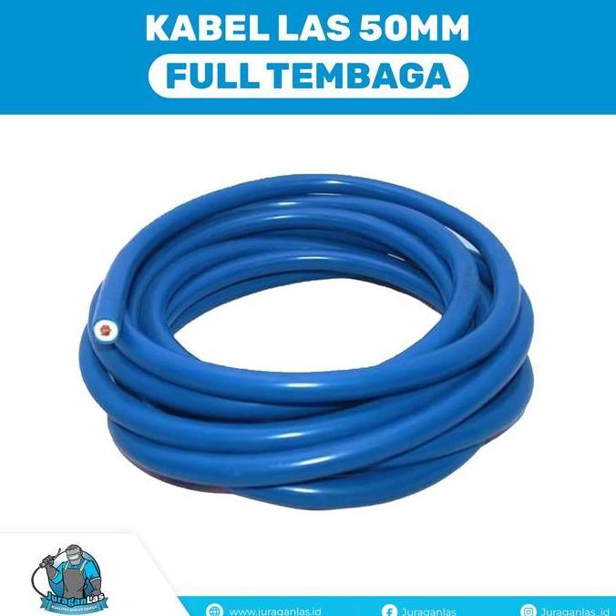 Kabel Las 50mm Stahlwerk full tembaga