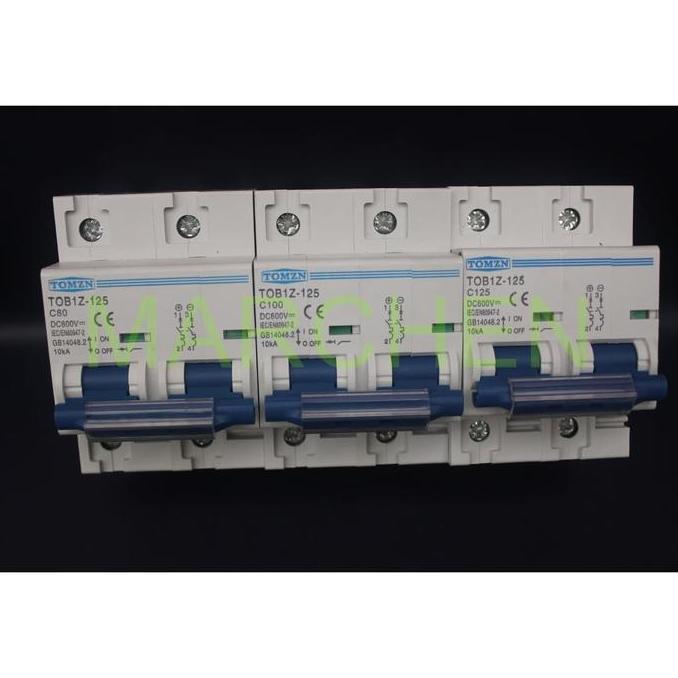 MCB DC 125A 2P 2 POLE TOMZN