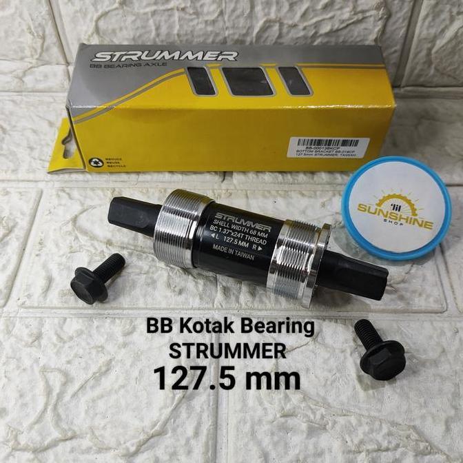 Promo Bb Kotak Bearing 127.5 Strummer As Tengah Bottom Bracket 127.5Mm Crank Sepeda Mtb Federal Cod