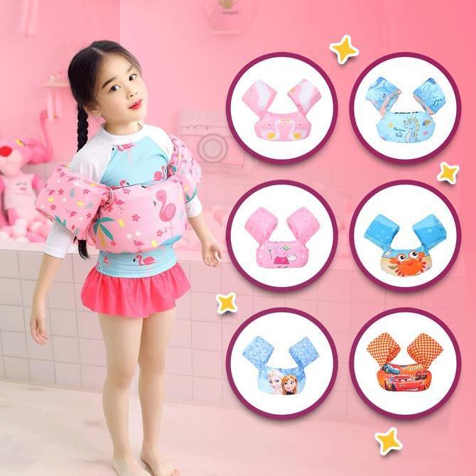 Pelampung Rompi Jaket Busa Anak Bermotif Lucu karakter [One Best Art]