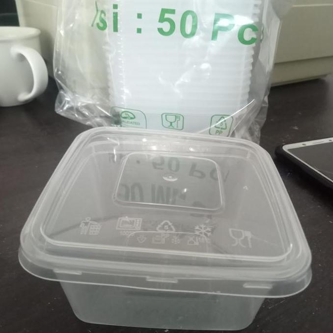 Thinwall Kotak 250 ml / Thinwall DM SQ 250 Square