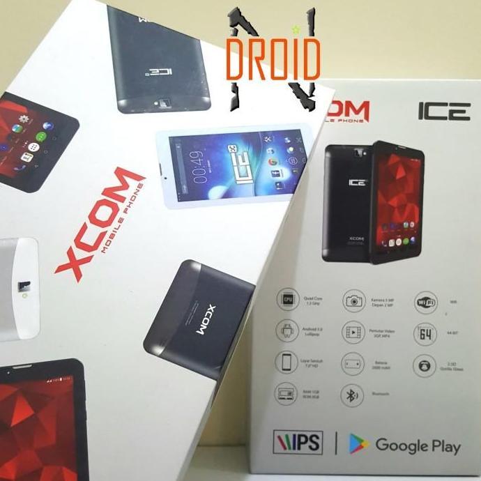 XCOM iCE tablet 4G murah 7" Ram 1Gb Rom 8Gb