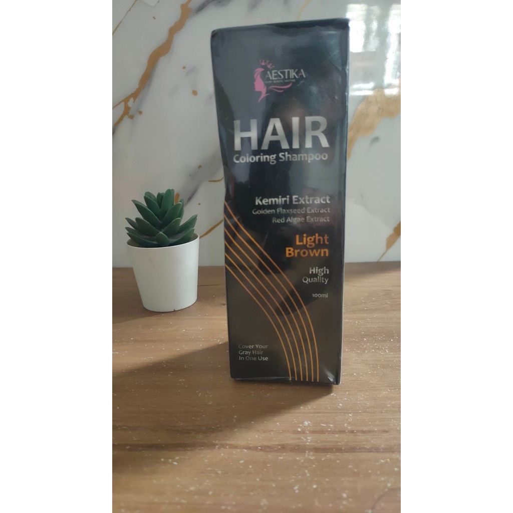 Aestika Hair Coloring Shampoo