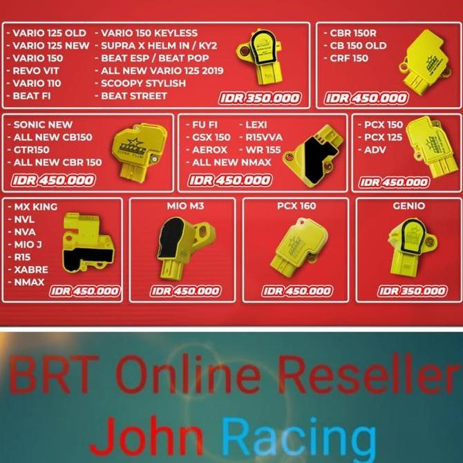 Sensor TPS BRT Sonic 150 - Supra GTR - CBR 150 New K45G - CB 150 New Original