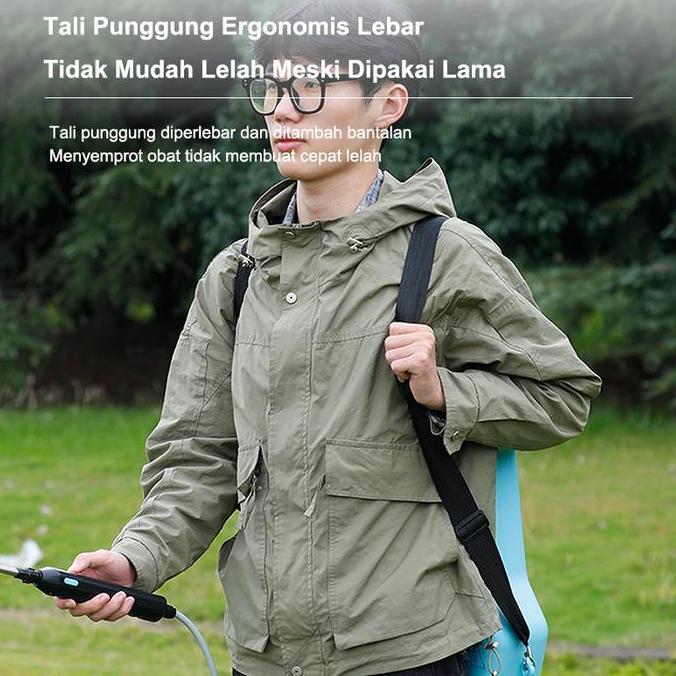 WISZCA- Semprotan Rumput Elektrik 13 Liter Alat Semprot Cuci Mobil Gendong Sprayer Hama Tanaman / Se