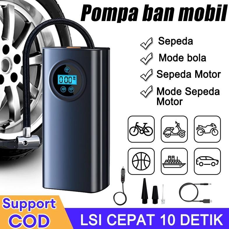Pompa Ban Mobil Eletrik Pompa Ban Mobil dan Motor Listrik Portabel untuk Pengisian Ban Cepat dan Mud