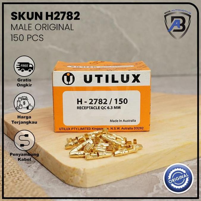 PHLOX SKUN BULAT COWOK / KONEKTOR MALE TERMINAL SKUN UTILUX H-2782 ORIGINAL