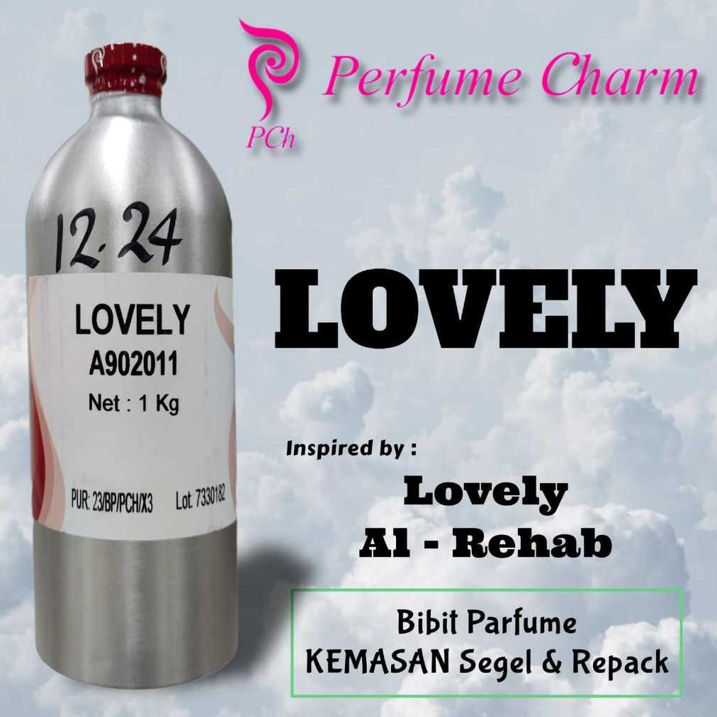 PCh - Lovely | Bibit Parfume Murni Pabrik Kemasan Segel/Repack - Lovelly Al Rehab