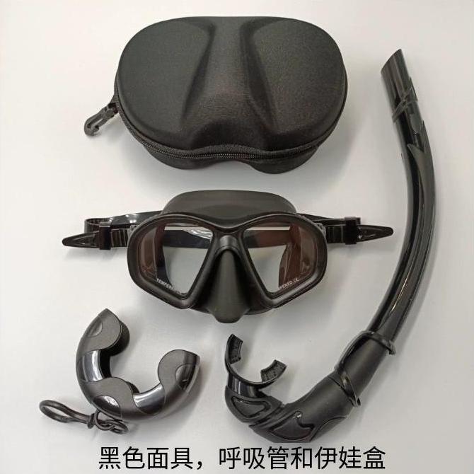 Masker Freedive Kacamata Low Volume Mask Panah Ikan Selam Spearfishing Freediving Snorkeling Free Di