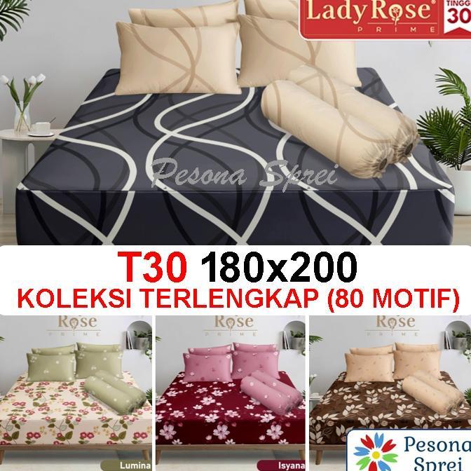 Fb-43 Sprei Lady Rose Prime 180X200 Tinggi 30 / Sprei Lady Rose King /  Lady Rose Sprei 180X200 Sale