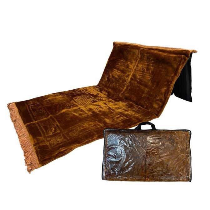 Sajadah Sandar Polos /Sajadah Sandar Empuk /Sajadah Polos Empuk Sandaran Sjadah Pink Dewasa