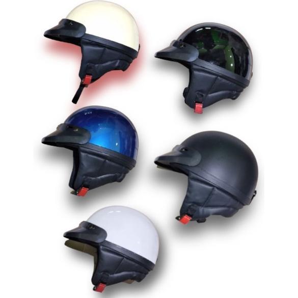 He13 Helm Chips Retro Pria Wanita Pet Pendek Free Packing Original