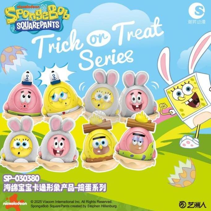 :::::::] Blind Box SpongeBob SquarePants Trick or Treat Series Patrick Blindbox Ori Licensed Kado Se