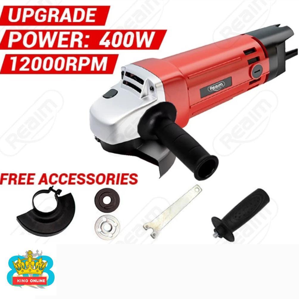 Reaim Mesin Gerinda berkualitas Mesin Gerinda Tangan - Gerinda Listrik Angle Grinder Poles - Piringa