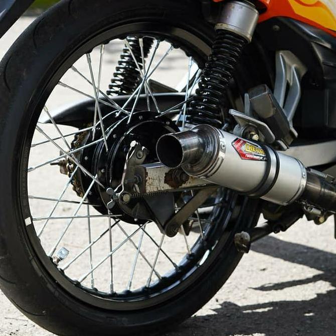 Knalpot Creampie Original Jupiter z original racing jogja Asli Original