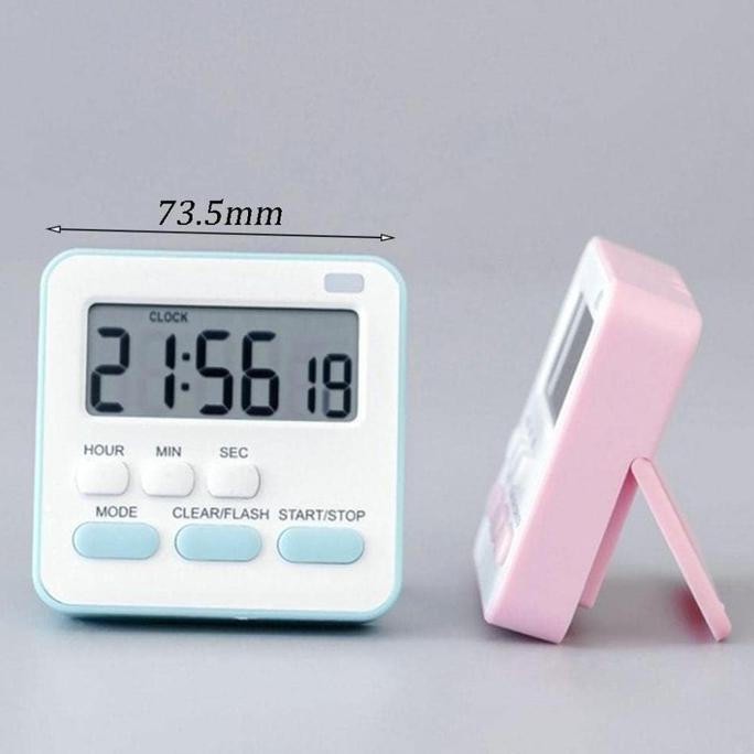 Digital Kitchen Timer Stopwatch Timer Dapur Digital Untuk Masak, Baking, Kopi, Dan Kue. Dilengkapi C