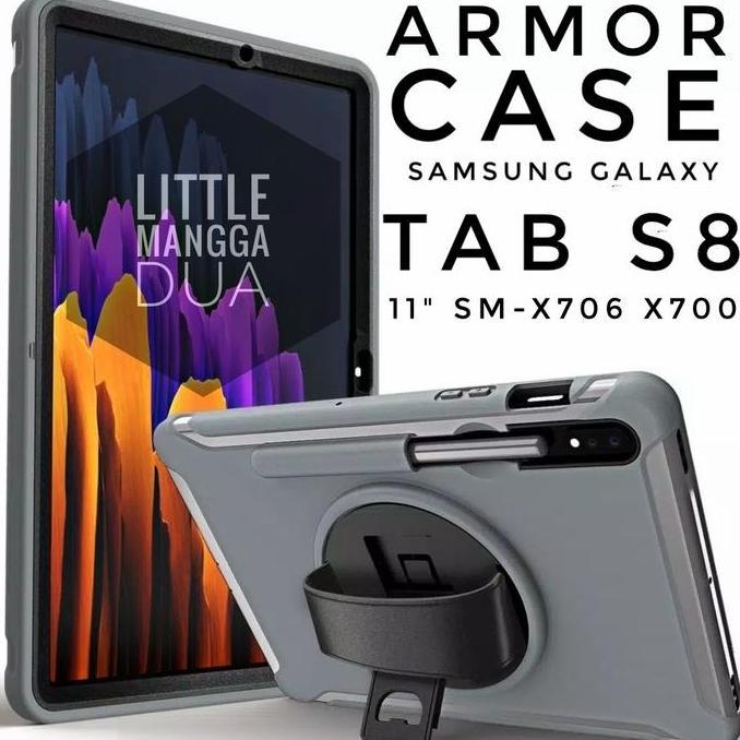 HARGA DISC - Case Samsung Galaxy Tab S8 11" 2022 SM-X706 X700 Armor Cover Casing