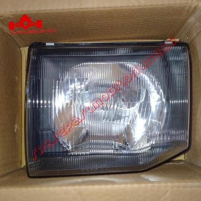 Head Lamp Lampu Depan Mitsubishi Pajero Lama 1992 1993 1994 DEPO Original