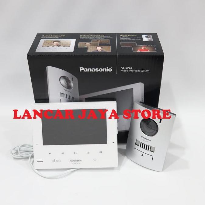 Promo Video Door Phone Panasonic Vl-Sv71 - White Cod