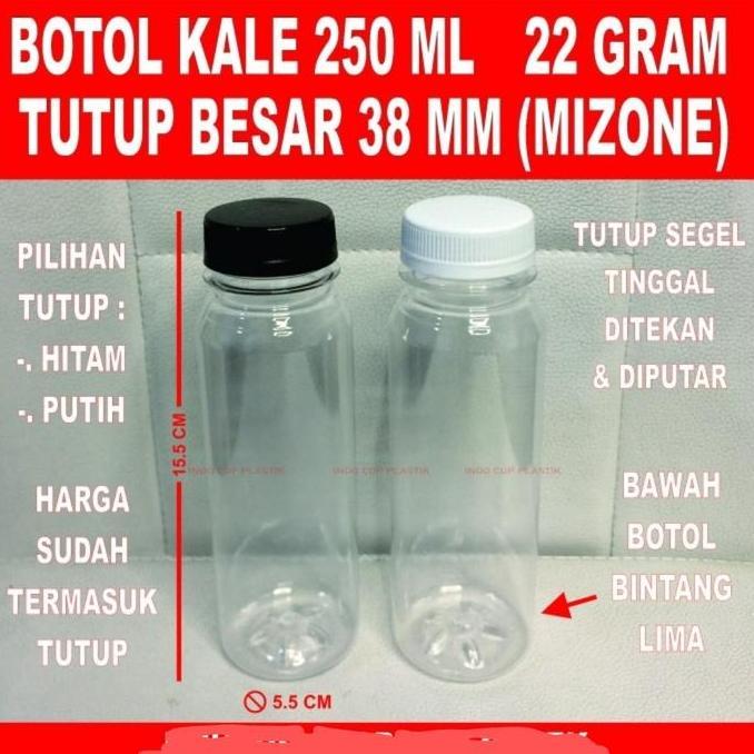 Botol Kale 250 ml - Botol Plastik 250 ml - Kale 250 ml - Botol 250 ml