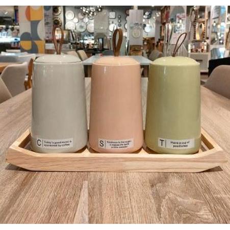 tempat gula kopi /set canister /tea coffee and sugar
