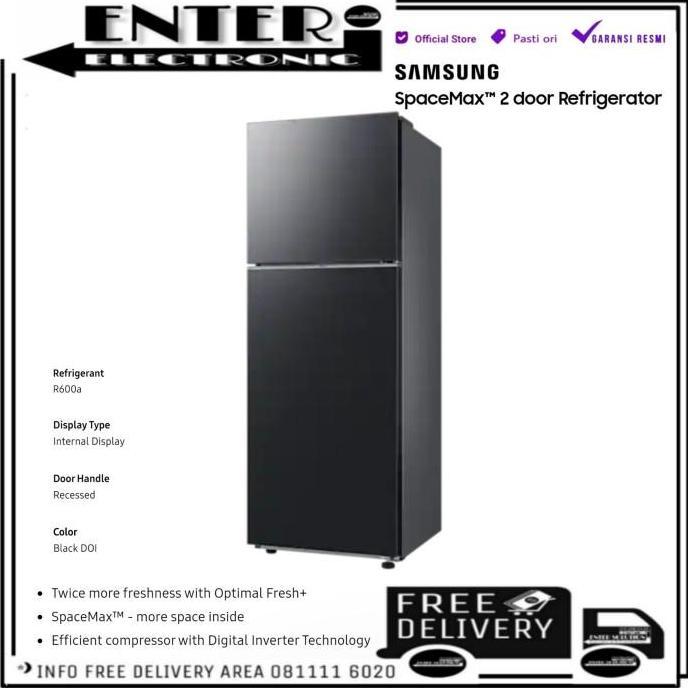 TERLARIS - SAMSUNG RT42CG6420B1 - KULKAS 2 PINTU UNGKEP SERIES RT42 RT 42CG6420B1