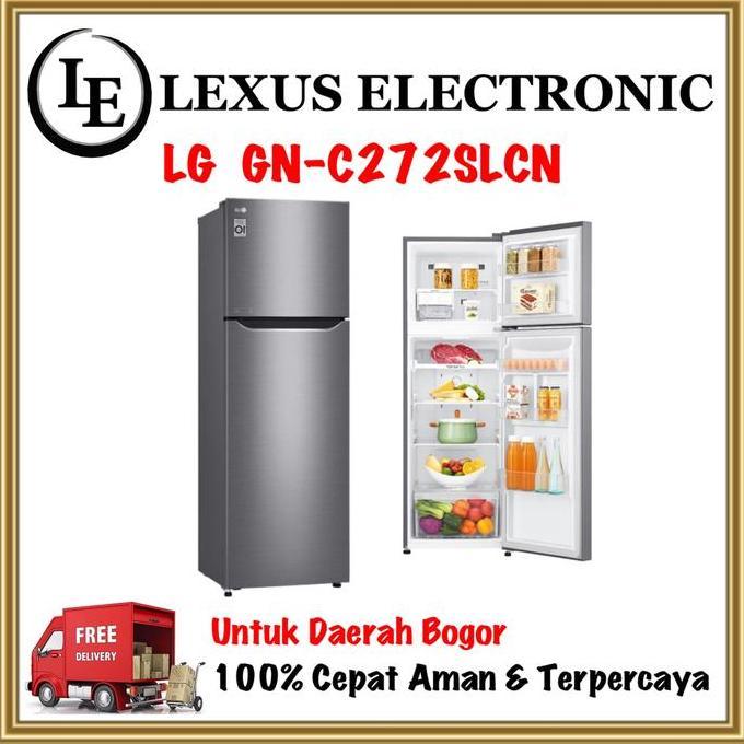 GN-C272SLCN GNC272SLCN KULKAS 2 PINTU LG KULKAS KULKAS INVERTER