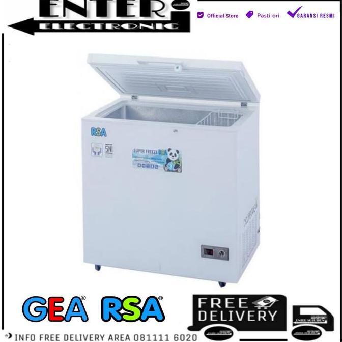 TERBARU - RSA CF150 - CHEST FREEZER RSA 150 LITER FREEZER BOX PEMBEKU RSA CF 150