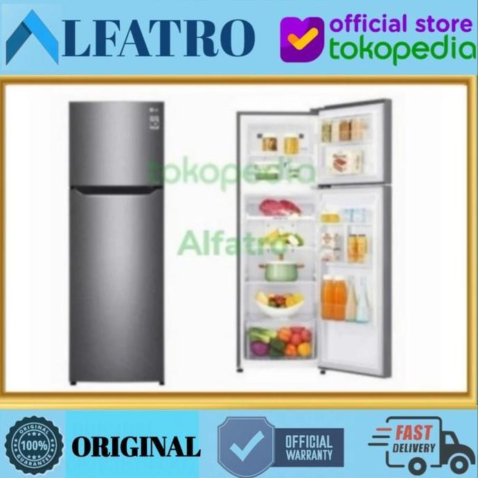 TERMURAH - LG kulkas 2 Pintu GNB272SQCB - GN-B272SQCB - GN-B272 - GNB272