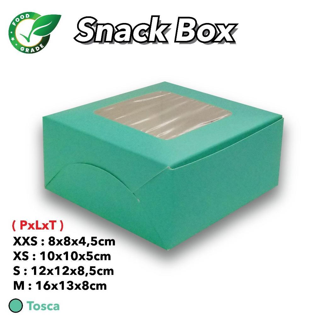 Bisa Cod Snack Box Laminasi Karton Tebal Berbagai Warna ||